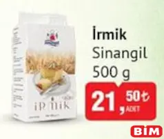 SİNANGİL İRMİK 500 G SİNANGİL İRMİK 500 G